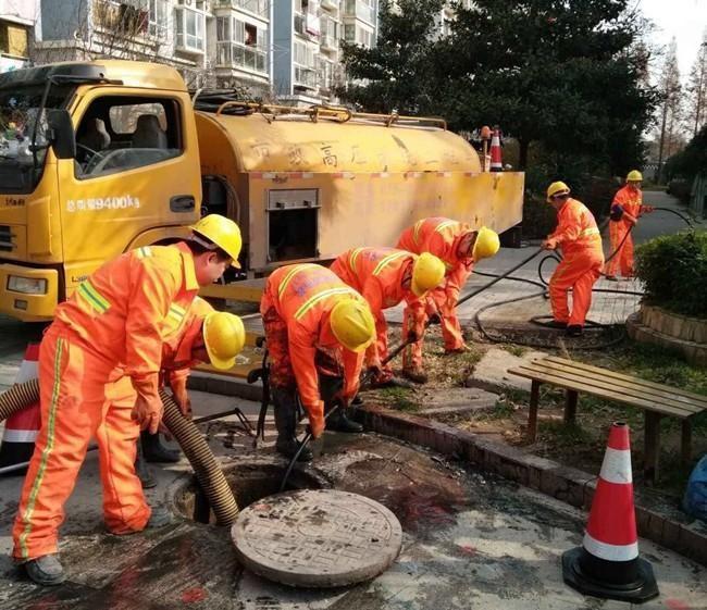 天宁市政管道清淤