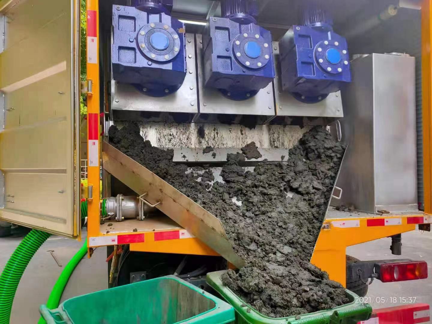 天宁化粪池清掏城市维护站-泥浆净化干湿分离处理